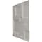 Ekena Millwork 19 5/8in. W x 19 5/8in. H Gomez EnduraWall Decorative 3D Wall Panel Covers 2.67 Sq. Ft. WP20X20GOCSV - alternate 5